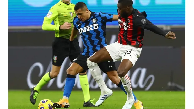 Alexis Sánchez apunta a la titularidad del Inter ante la Juventus.