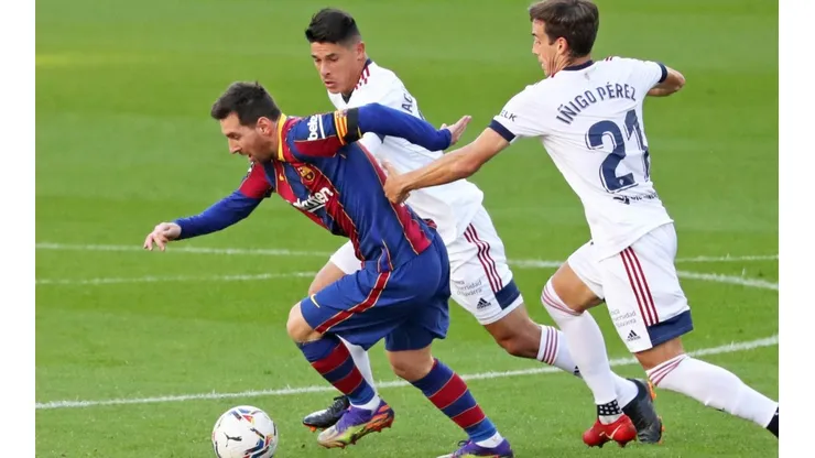 Messi imparable en la Liga de España