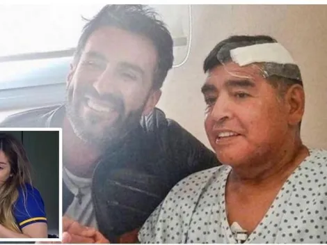 Hijas de Maradona estallan tras crudos mensajes