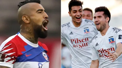 Arturo Vidal alucinó con el gol de César Fuentes que le dio el triunfo a Colo Colo sobre Unión La Calera.