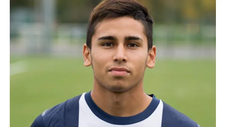Gerard Collao en su paso con las inferiores del PSG.