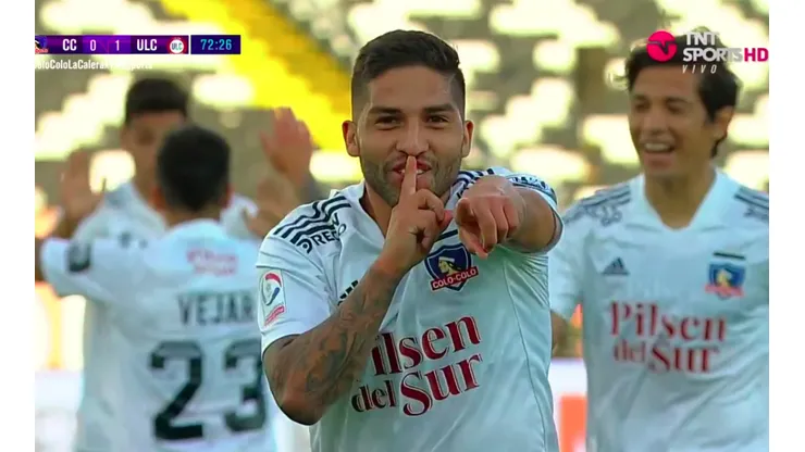 Ignacio Jara celebra su golazo