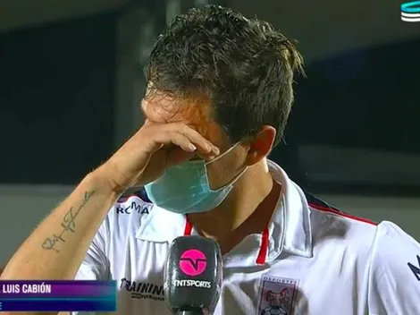Cabión se emociona tras llegar a la final de la liguilla