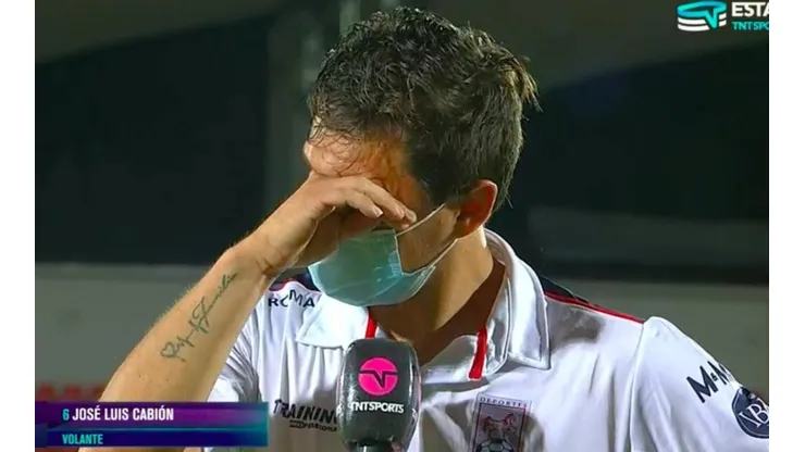 Cabión no aguantó la emoción de avanzar a la final de la liguilla