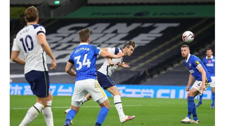 Ante Brighton, Gareth Bale anotó su primer gol por el Tottenham luego de volver desde el Real Madrid. Hoy, apenas suma minutos.