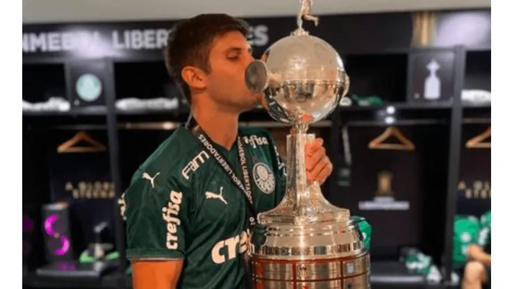 Kuscevic consiguió una histórica Copa Libertadores con Palmeiras