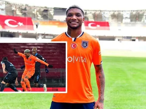 Junior Fernandes y Basaksehir caen por goleada en Turquía