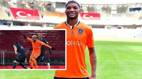 El chileno sufrió su segunda caída con su nueva camiseta en Turquía.