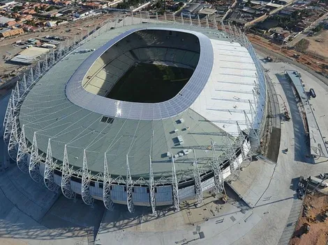 Video: Se incendia el Arena Castelao de Brasil