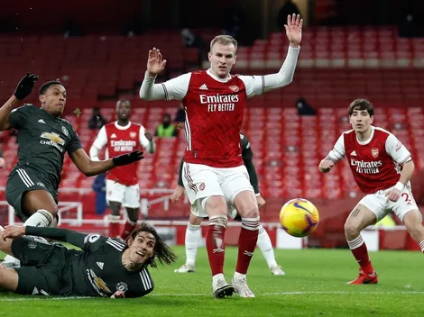 Empate del United contra Arsenal: festeja el City