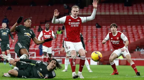 Empate sin goles entre Arsenal y Manchester United en la Premier League.