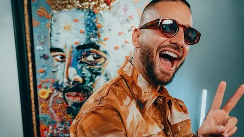 Maluma promocionando el lanzamiento de "7 Días en Jamaica".