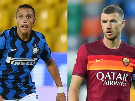 Inter se reunió con la Roma para afinar intercambio entre Alexis y Dzeko