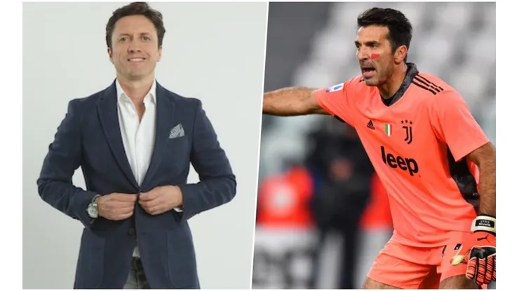 El periodista contó que Buffon es una persona muy simpática.