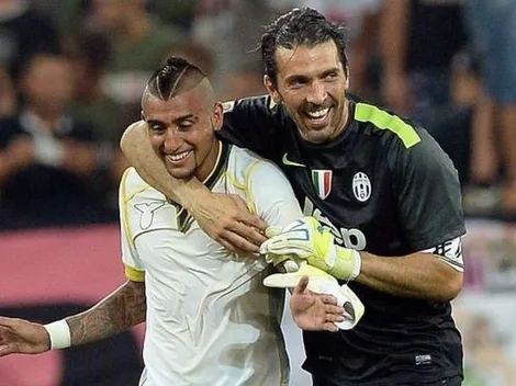 Vidal a Buffon en su cumpleaños: "¡Te amo, leyenda!"