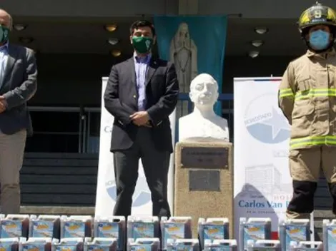 Santiago Wanderers se cuadra con gran donación en Valparaíso