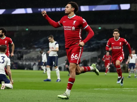 Liverpool vence al Tottenham y vuelve a pelear por la punta