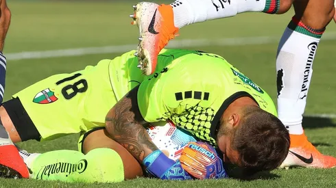 El arquero argentino Federico Lanzillota cumplía una buena temporada con Palestino antes de su desgraciado accidente frente a Universidad Católica