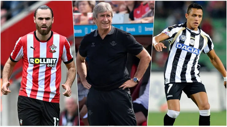 Ben Brereton, Manuel Pellegrini y Alexis Sánchez representarán a Chile en Europa.