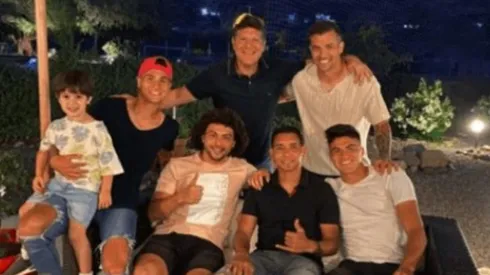 Falcón y Palacios pasaron la Noche Buena juntos