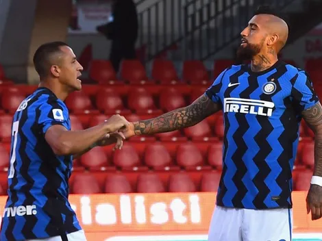 Confirmado: Alexis y Vidal titulares en Inter contra el Milan y Zlatan