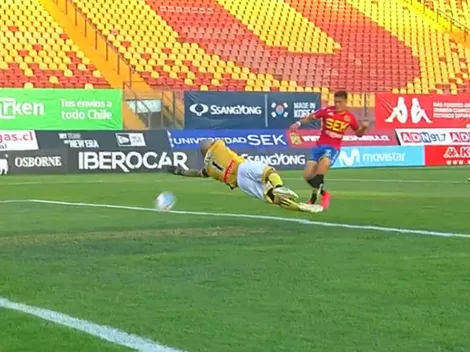 ¡Felino! Tremendo doble tapadón de Cano ante Unión