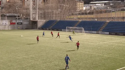 El golazo de Jaime Grondona, su primero en Andorra.