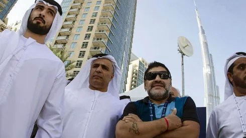 Diego Maradona dejó dos enigmáticas cajas fuertes en Dubai