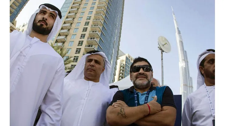 Diego Maradona dejó dos enigmáticas cajas fuertes en Dubai