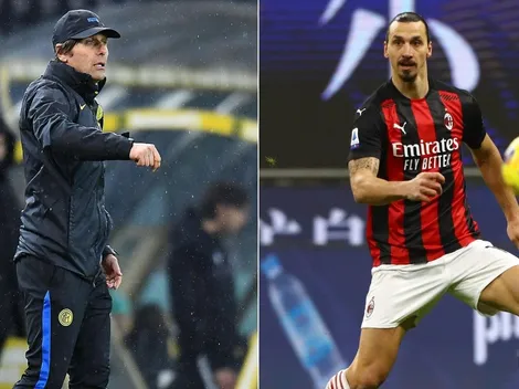 "El Milan no es solo Ibra": Conte desafía a Zlatan