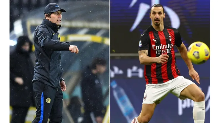 Conte no le teme a Zlatan previo al duelo por Coppa Italia