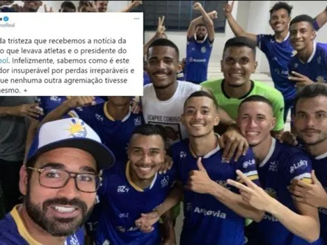 Chapecoense lamenta el accidente que enluta al fútbol de Brasil