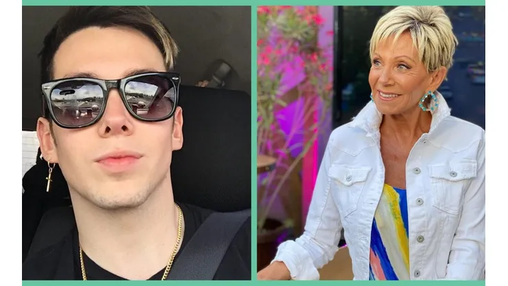 Nano Calderón junto a su madre Raquel Argandoña.