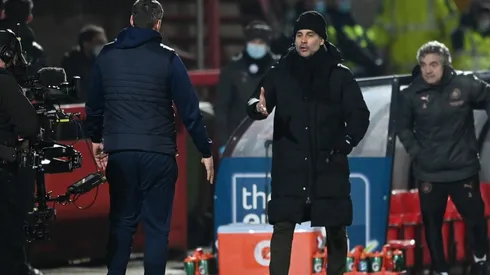 Josep Guardiola aplaudió el jugar en terrenos de otras categorías.