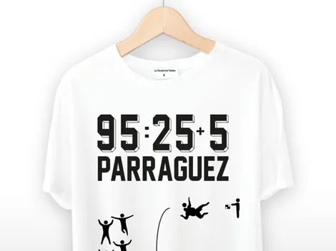 Lanzan polera en homenaje al agónico gol de Parraguez