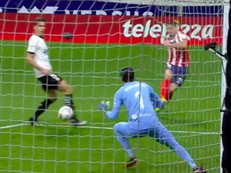 Video: ¡Sin ángulo! Suárez le da el triunfo al Atlético ante Valencia