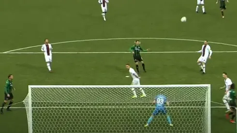 ¡Lo tuvo! Sagal estuvo a punto de marcar en duelo contra Roco