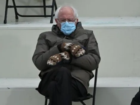 Bernie Sanders agota polerones con su icónico meme