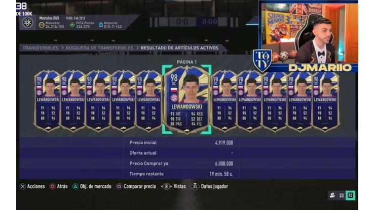 El streamer habló de Colo Colo en su última transmisión
