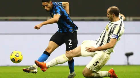 Achraf Hakimi ha destacado en su primera temporada en el Inter de Milán.