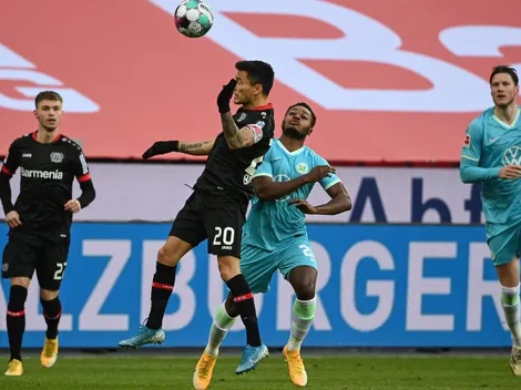 Aránguiz fue titular y capitán en derrota del Leverkusen