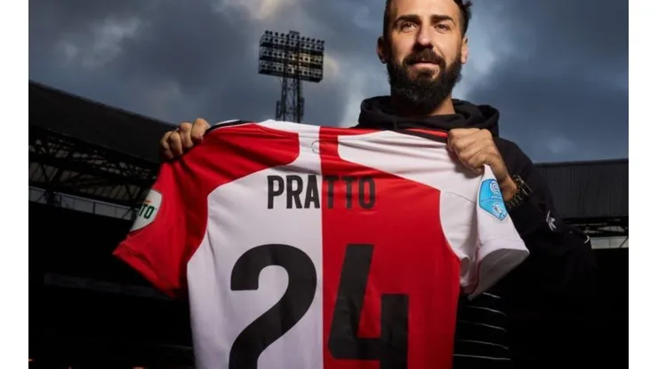 Lucas Pratto presentado en el Feyenoord