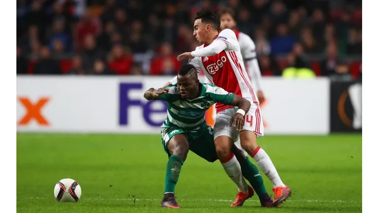 Abdelhak Nouri disputó varios partidos con Ajax en Europa League.
