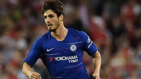 Lucas Piazon en una de sus tres apariciones en Chelsea