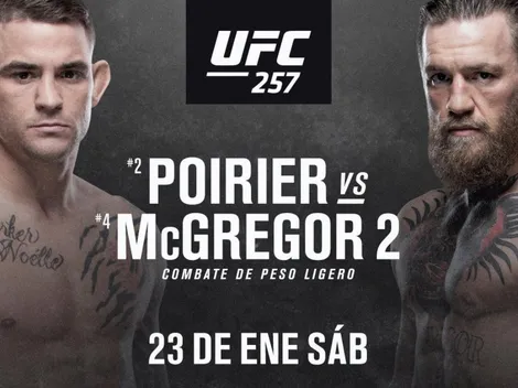 Horario: McGregor regresa en la revancha por UFC 257
