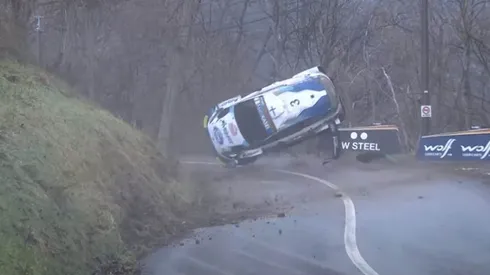 La espectacular volcada de Teemu Suninen en el Mundial de Rally