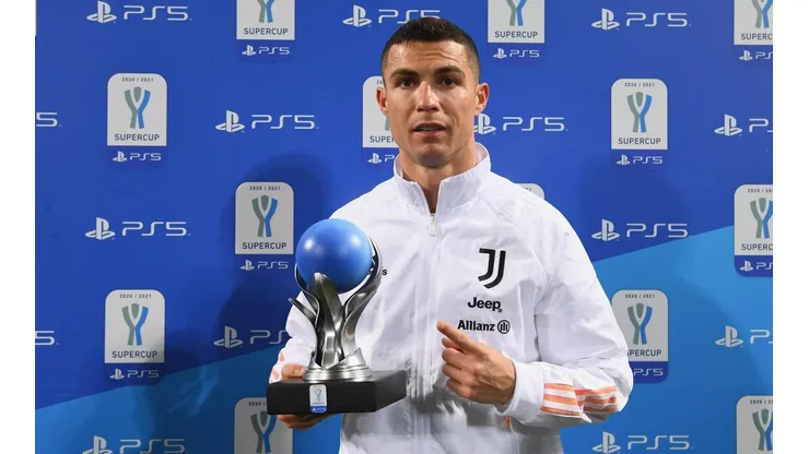 Cristiano Ronaldo marcó su gol 760 en la Supercopa de Italia
