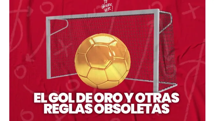 El gol de oro era una de las reglas del fútbol que quedaron en el pasado gracias a los cambios que se fueron introduciendo.
