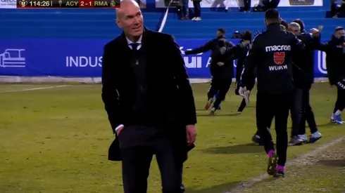 Zinedine Zidane y el Alcoyanazo del Real Madrid en Copa del Rey.