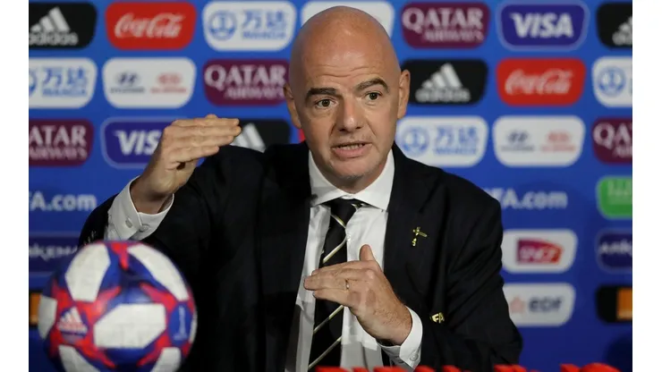Gianni Infantino, presidente de la FIFA, se pronunció en contra de la Superliga